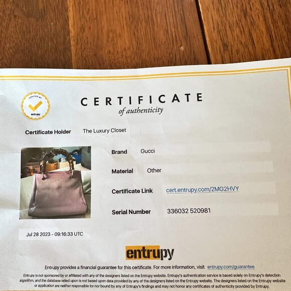 Gucci Bamboo Tote in Blush - Picture 15 of 16